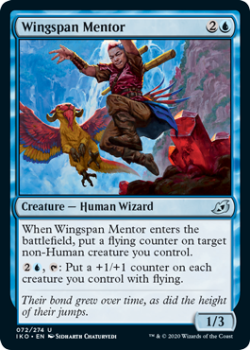Wingspan Mentor : IKORIA LAIR OF BEHEMOTHS 072/274 - Magic the Gathering Single Card