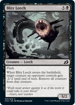 Blitz Leech : IKORIA LAIR OF BEHEMOTHS 074/274 - Magic the Gathering Single Card