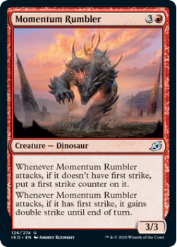 Momentum Rumbler : IKORIA LAIR OF BEHEMOTHS 126/274 - Magic the Gathering Single Card