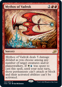 Mythos of Vadrok : IKORIA LAIR OF BEHEMOTHS 127/274 - Magic the Gathering Single Card