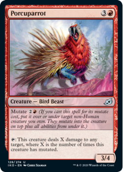Porcuparrot : IKORIA LAIR OF BEHEMOTHS 128/274 - Magic the Gathering Single Card