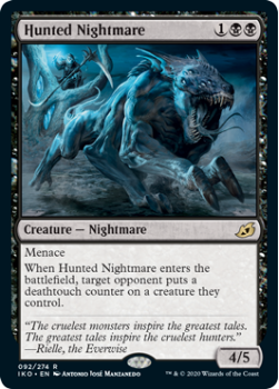 Hunted Nightmare : IKORIA LAIR OF BEHEMOTHS 092/274 - Magic the Gathering Single Card