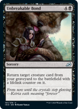 Unbreakable Bond : IKORIA LAIR OF BEHEMOTHS 101/274 - Magic the Gathering Single Card