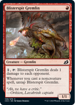 Blisterspit Gremlin : IKORIA LAIR OF BEHEMOTHS 108/274 - Magic the Gathering Single Card