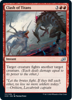 Clash of Titans : IKORIA LAIR OF BEHEMOTHS 111/274 - Magic the Gathering Single Card