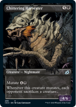 Chittering Harvester (SHOWCASE) : IKORIA LAIR OF BEHEMOTHS 288 - Magic the Gathering Single Card