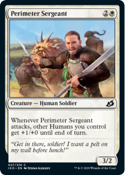 Perimeter Sergeant : IKORIA LAIR OF BEHEMOTHS 027/274 - Magic the Gathering Single Card