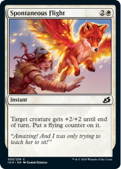 Spontaneous Flight : IKORIA LAIR OF BEHEMOTHS 033/274 - Magic the Gathering Single Card
