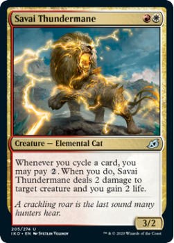 Savai Thundermane : IKORIA LAIR OF BEHEMOTHS 205/274 - Magic the Gathering Single Card