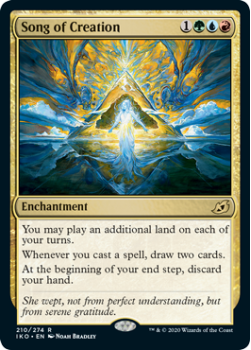 Song of Creation : IKORIA LAIR OF BEHEMOTHS 210/274 - Magic the Gathering Single Card