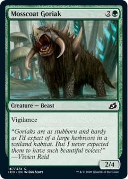 Mosscoat Goriak : IKORIA LAIR OF BEHEMOTHS 167/274 - Magic the Gathering Single Card