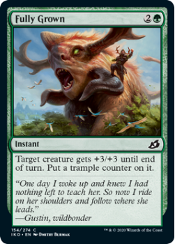Fully Grown : IKORIA LAIR OF BEHEMOTHS 154/274 - Magic the Gathering Single Card