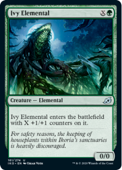 Ivy Elemental : IKORIA LAIR OF BEHEMOTHS 161/274 - Magic the Gathering Single Card