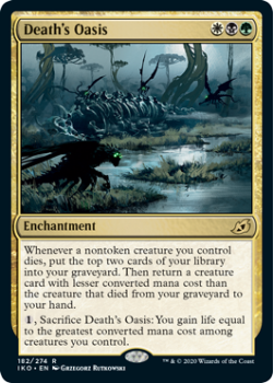 Death's Oasis : IKORIA LAIR OF BEHEMOTHS 182/274 - Magic the Gathering Single Card