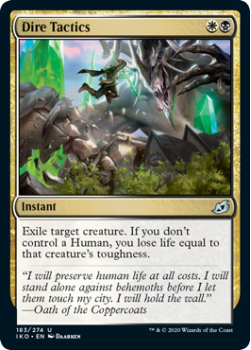 Dire Tactics : IKORIA LAIR OF BEHEMOTHS 183/274 - Magic the Gathering Single Card