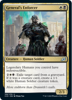 General's Enforcer : IKORIA LAIR OF BEHEMOTHS 188/274 - Magic the Gathering Single Card