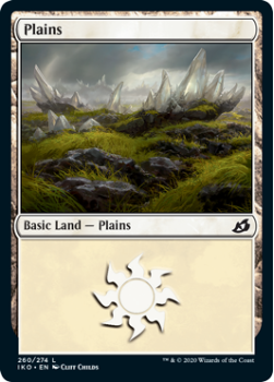 Plains (FOIL) : IKORIA LAIR OF BEHEMOTHS 260/274 - Magic the Gathering Single Card