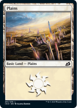 Plains (FOIL) : IKORIA LAIR OF BEHEMOTHS 261/274 - Magic the Gathering Single Card