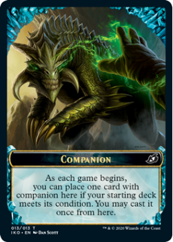 Companion (TOKEN) : IKORIA LAIR OF BEHEMOTHS Token 13 - Magic the Gathering Single Card