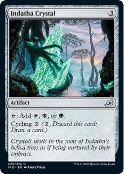Indatha Crystal : IKORIA LAIR OF BEHEMOTHS 235/274 - Magic the Gathering Single Card
