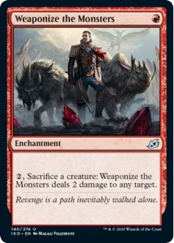 Weaponize the Monsters : IKORIA LAIR OF BEHEMOTHS 140/274 - Magic the Gathering Single Card