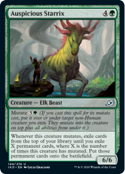 Auspicious Starrix : IKORIA LAIR OF BEHEMOTHS 144/274 - Magic the Gathering Single Card