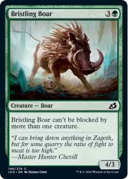Bristling Boar : IKORIA LAIR OF BEHEMOTHS 146/274 - Magic the Gathering Single Card
