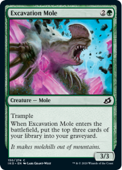 Excavation Mole : IKORIA LAIR OF BEHEMOTHS 150/274 - Magic the Gathering Single Card