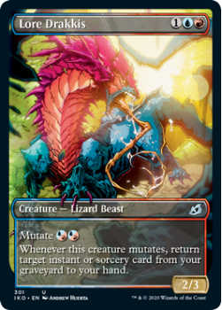 Lore Drakkis (SHOWCASE) : IKORIA LAIR OF BEHEMOTHS 301 - Magic the Gathering Single Card