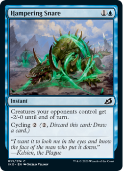 Hampering Snare : IKORIA LAIR OF BEHEMOTHS 055/274 - Magic the Gathering Single Card
