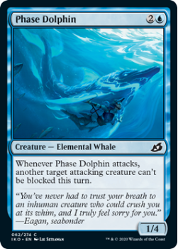 Phase Dolphin : IKORIA LAIR OF BEHEMOTHS 062/274 - Magic the Gathering Single Card