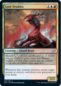 Lore Drakkis (FOIL) : IKORIA LAIR OF BEHEMOTHS 194/274 - Magic the Gathering Single Card