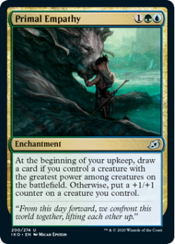 Primal Empathy : IKORIA LAIR OF BEHEMOTHS 200/274 - Magic the Gathering Single Card