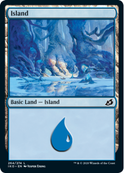 Island : IKORIA LAIR OF BEHEMOTHS 264/274 - Magic the Gathering Single Card
