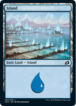 Island : IKORIA LAIR OF BEHEMOTHS 265/274 - Magic the Gathering Single Card