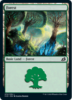 Forest : IKORIA LAIR OF BEHEMOTHS 272/274 - Magic the Gathering Single Card