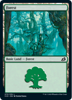 Forest : IKORIA LAIR OF BEHEMOTHS 273/274 - Magic the Gathering Single Card