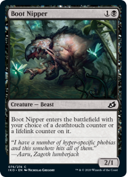Boot Nipper : IKORIA LAIR OF BEHEMOTHS 076/274 - Magic the Gathering Single Card