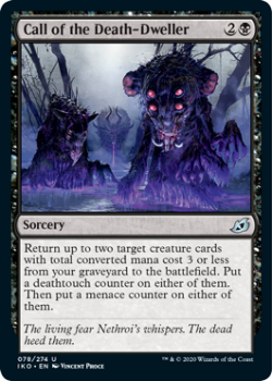Call of the Death-Dweller : IKORIA LAIR OF BEHEMOTHS 078/274 - Magic the Gathering Single Card