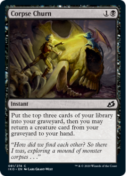 Corpse Churn : IKORIA LAIR OF BEHEMOTHS 081/274 - Magic the Gathering Single Card