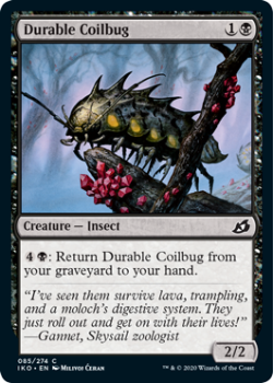 Durable Coilbug : IKORIA LAIR OF BEHEMOTHS 085/274 - Magic the Gathering Single Card