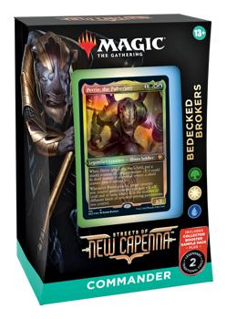 Magic the Gathering: Streets of New Capenna - Commander Deck Bedecked Brokers (green-white-blue)