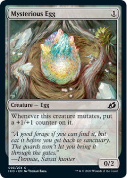 Mysterious Egg : IKORIA LAIR OF BEHEMOTHS 003/274 - Magic the Gathering Single Card