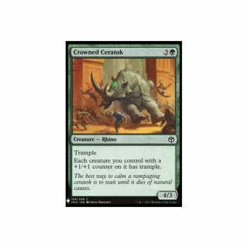 Crowned Ceratok : MYSTERY BOOSTER 1242 - Magic the Gathering Single Card