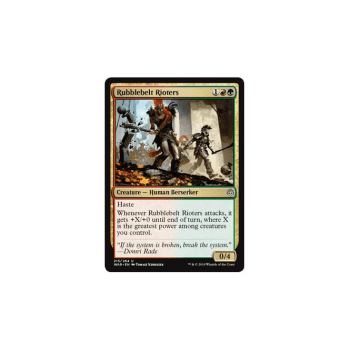 Rubblebelt Rioters : WAR OF THE SPARK 215/264 - Magic the Gathering Single Card
