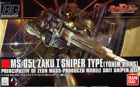 MS-05L Zaku I Sniper Type (Yonem Kirks) Model Kit