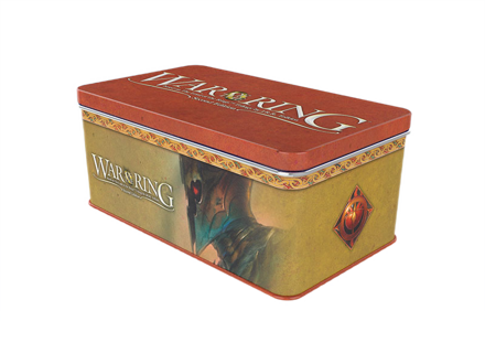 War of the Ring - Card Box and Sleeves Witch King Edition ***DAMAGED ITEM***