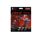 Acrylicos Vallejo Cyberpunk Red: Combat Zone Acrylic Colors Set