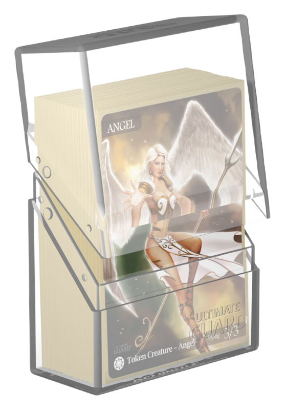 Ultimate Guard Boulder Deck Case 40+ Standard Size Clear