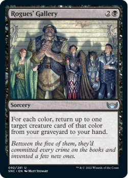 Rogues' Gallery : 092/281 STREETS OF NEW CAPENNA - Magic the Gathering Single Card